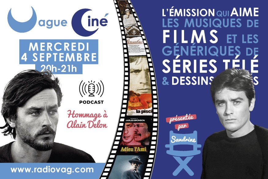 VAGUE CINÉ - Musiques de films avec Alain DELON